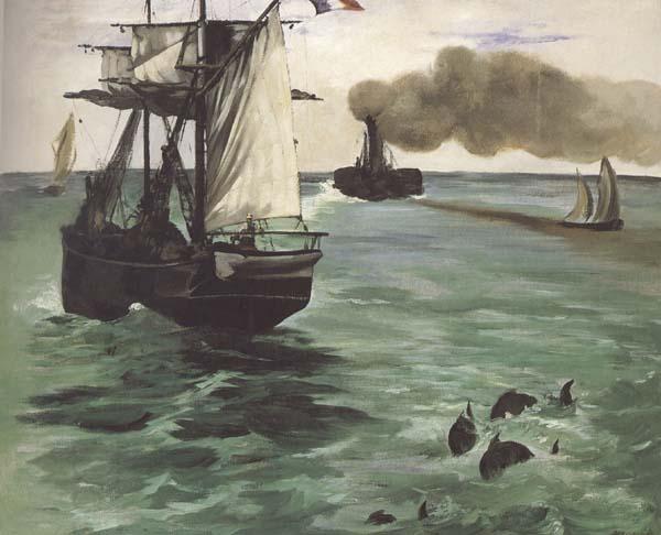 Edouard Manet Les marsouins,marins (mk40) China oil painting art
